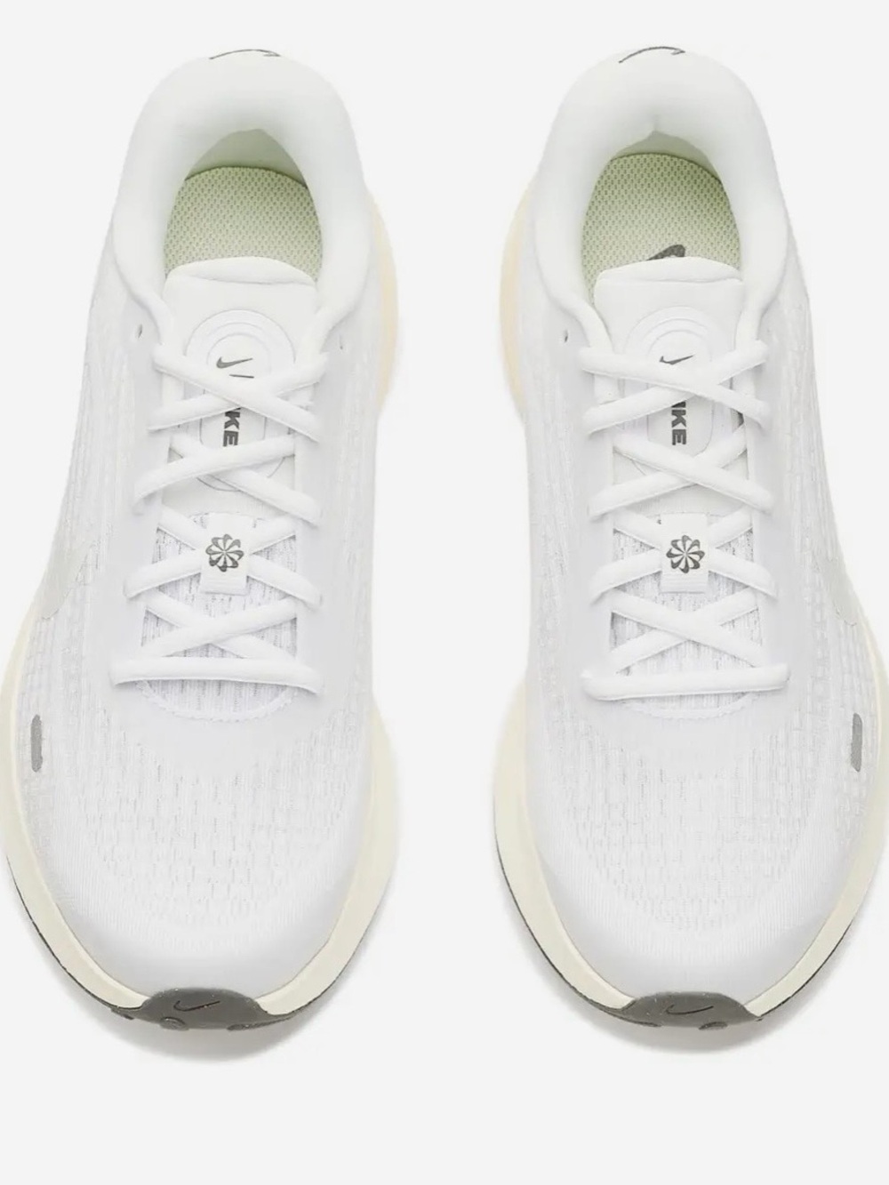 NEW Nike Journey Run White Running Shoes with Black Accents - Picture 6 of 6